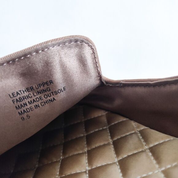 Birdies The Starling Boho Preppy 9.5 Latte Suede Loafers Flats Nuetral Camel Tan - Picture 9 of 10